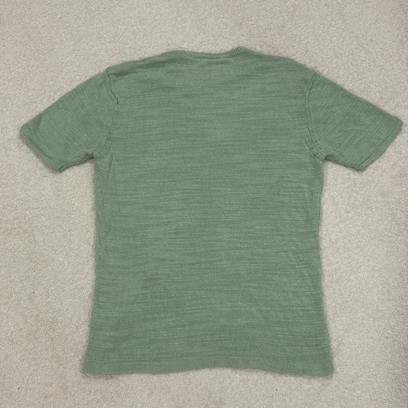ASOS - Men’s Mint Green Knitted T-shirt (size medium) - Picture 6 of 7